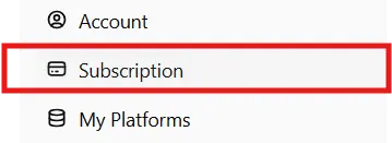 Step 1: Choose your subscription